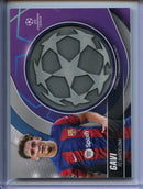 2023-24 Topps UEFA CC Gavi Starball Commemorative Relic