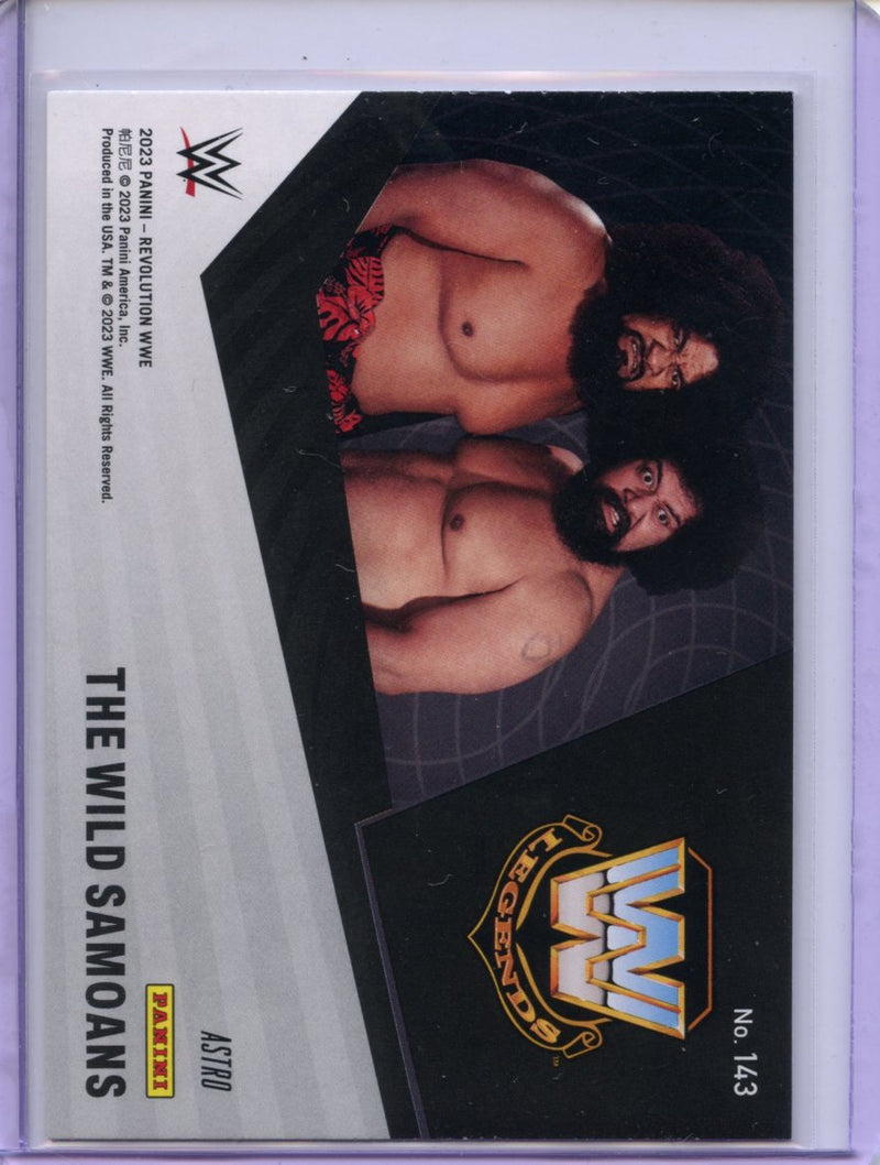 2023 Revolution WWE The Wilds Samoans Sika/Afa Astro