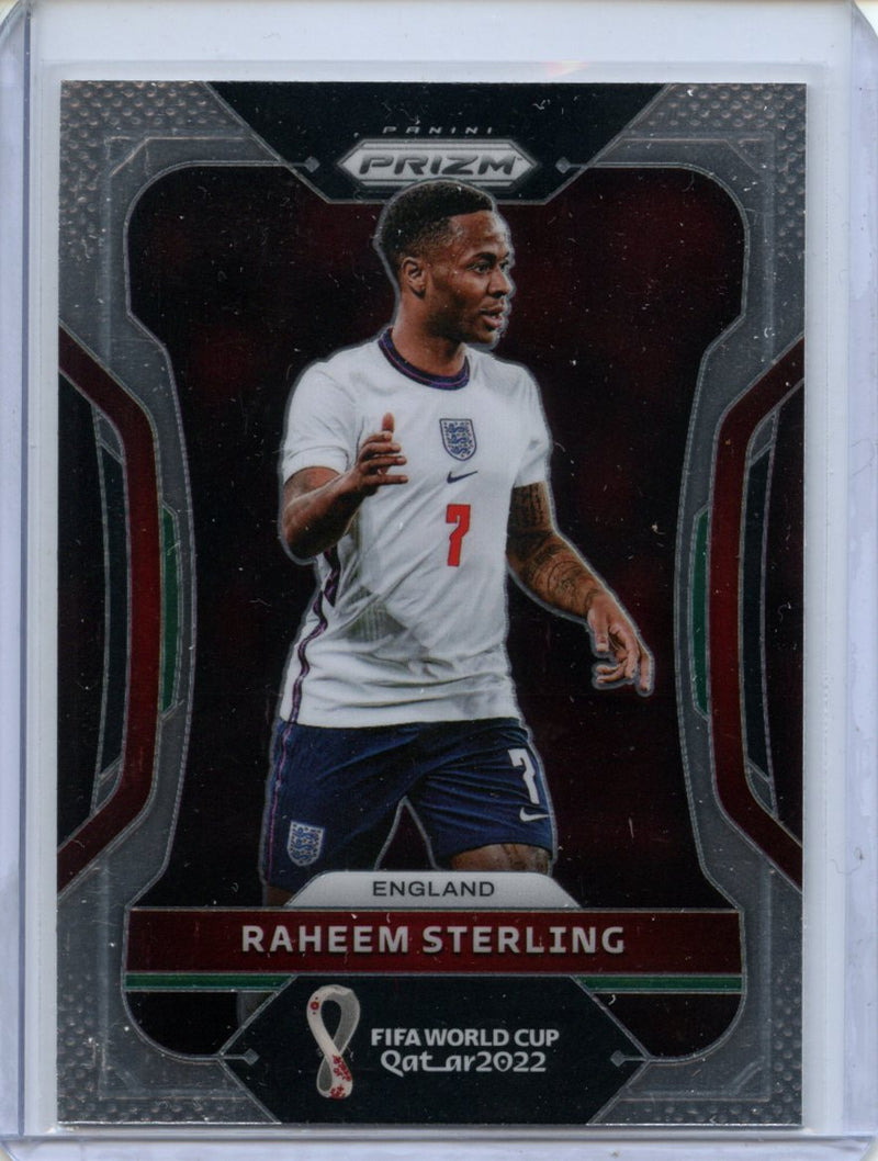 2022 Panini Prizm FIFA World Cup Qatar Raheem Sterling