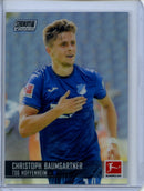 2021-22 Topps Bundesliga Stadium Club Chrome Christoph Baumgartner Refractor