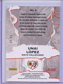 2025-26 Panini Pitch Kings Unai Lopez Self Expression Amber 94/99