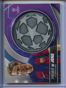 2023-24 Topps UEFA CC Frenkie De Jong Starball Commemorative Relic