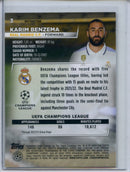 2022-23 Stadium Club Chrome UEFA CC Karim Benzema Refractor