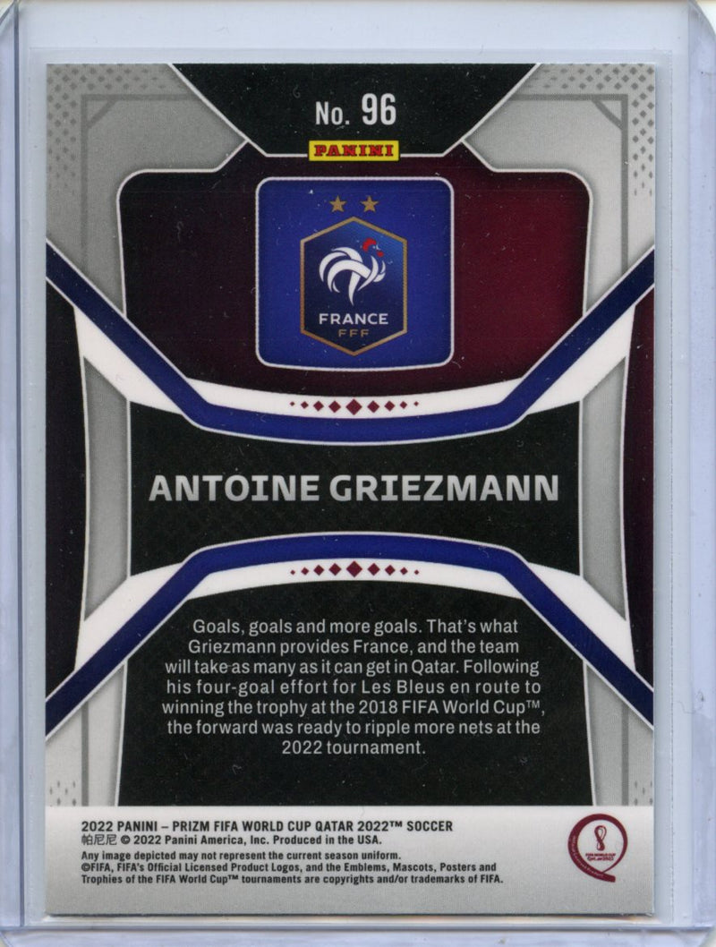 2022 Panini Prizm FIFA World Cup Qatar Antoine Griezmann