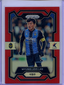 2024 Prizm K-League Soccer Myung-Joo Lee Red Prizm 26/99