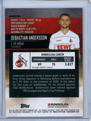 2021-22 Topps Bundesliga Stadium Club Chrome Sebastian Andersson Refractor