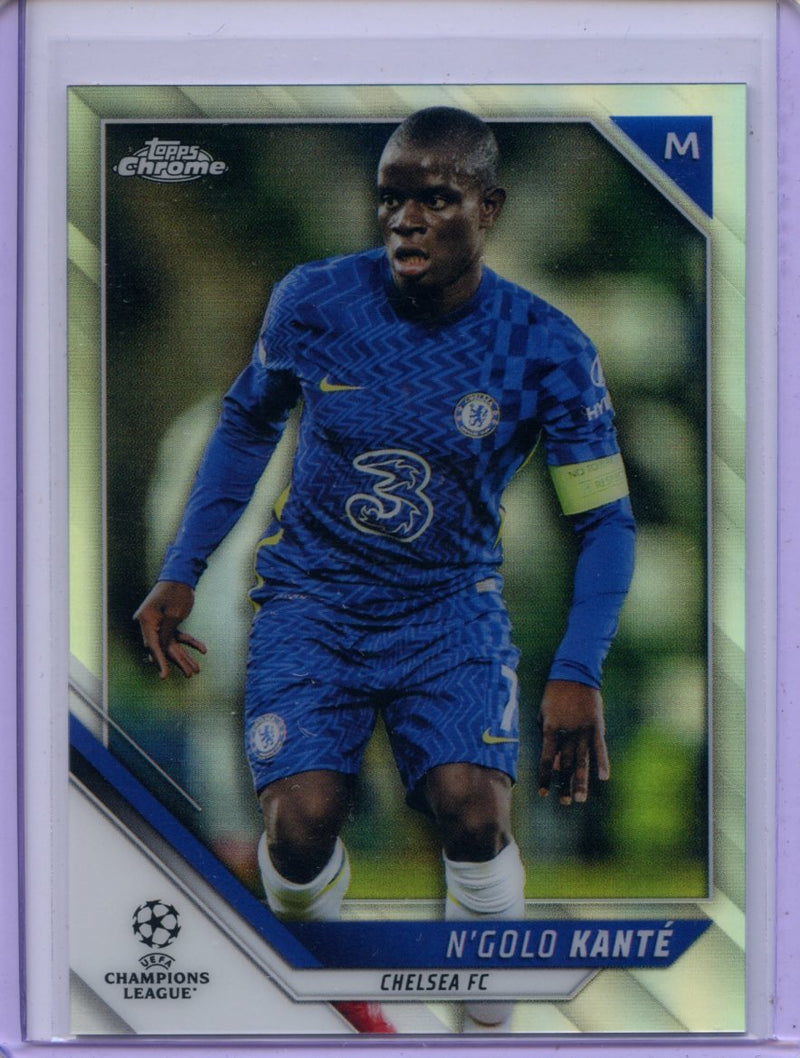 2021-22 Topps Chrome UEFA CL N'Golo Kante Refractor