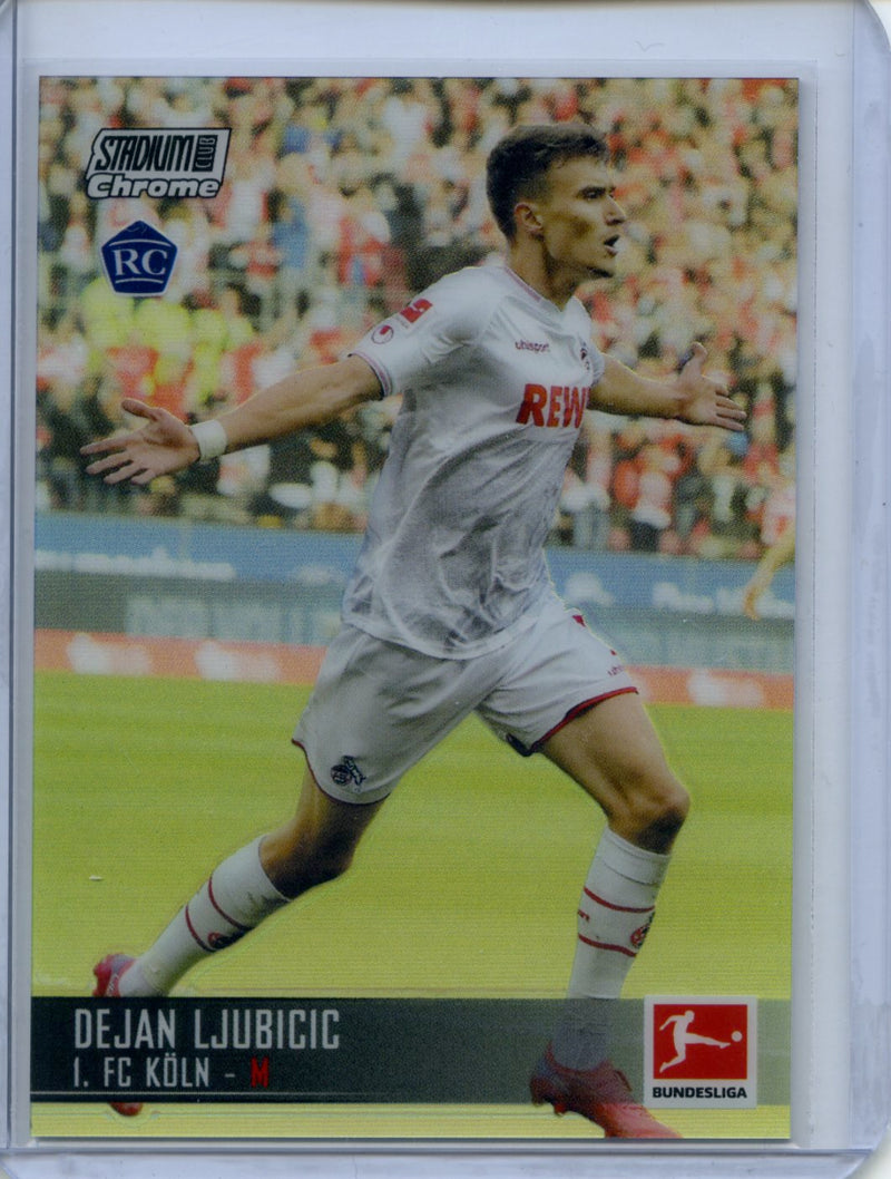 2021-22 Topps Bundesliga Stadium Club Chrome Dejan Ljubicic Refractor