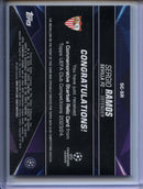 2023-24 Topps UEFA CC Sergio Ramos Starball Commemorative Relic