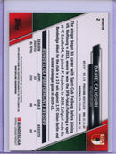 2021-22 Topps Chrome Bundesliga Soccer Daniel Caligiuri Refractor