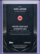 2024-25 Topps Midnight Bundesliga Hugo Larsson Horizon Signatures Moon Beam 6/49