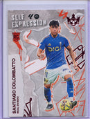 2025-26 Panini Pitch Kings Santiago Colombatto Self Expression Ruby 152/199