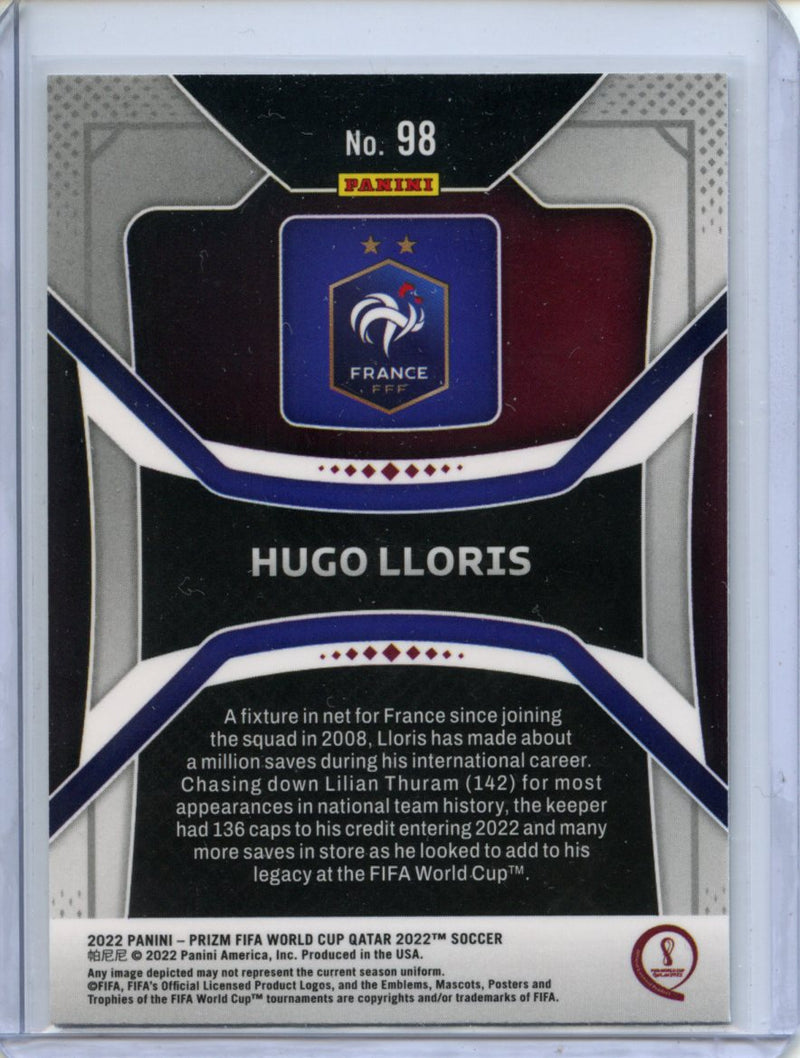 2022 Panini Prizm FIFA World Cup Qatar Hugo Lloris