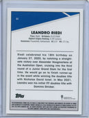 2021 Topps Chrome Tennis Leandro Riedi