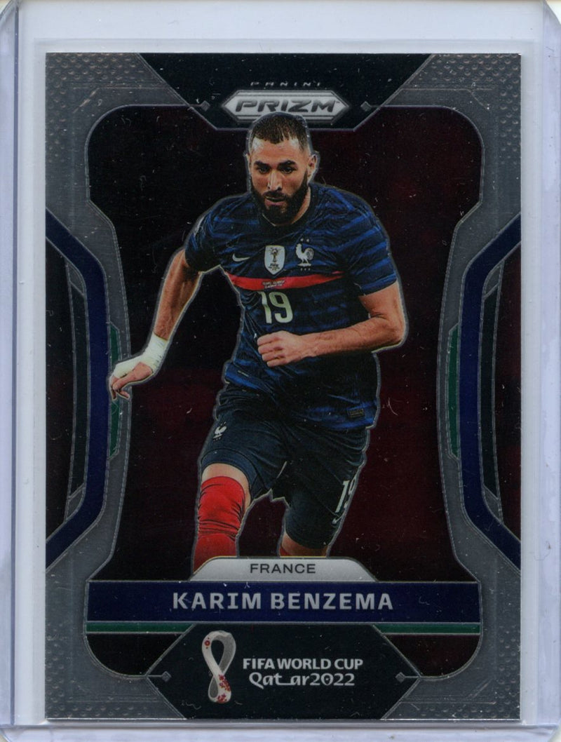 2022 Panini Prizm FIFA World Cup Qatar Karim Benzema