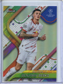 2024-25 Topps Finest UEFA Benjamin Sesko Refractor