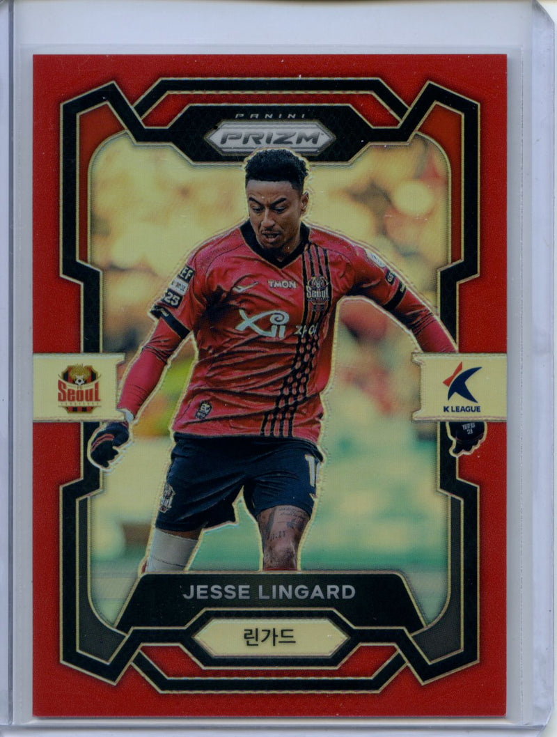 2024 Prizm K-League Soccer Jesse Lingard Red Prizm 46/99