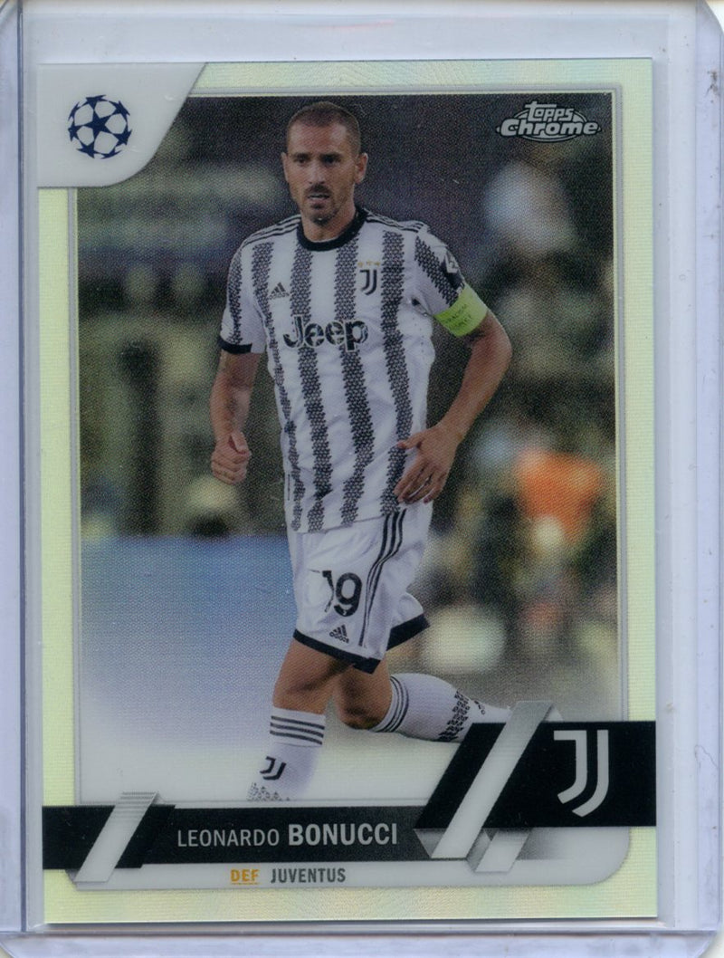 2022-23 Topps Chrome UEFA Leonardo Bonucci Refractor