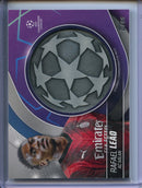 2023-24 Topps UEFA CC Rafael Leao Starball Commemorative Relic
