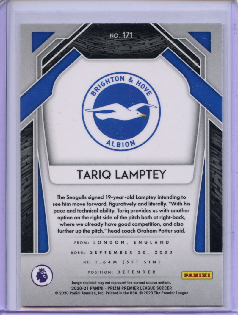 2020-21 Panini Prizm Premier League Tariq Lamptey Silver