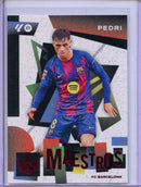 2025-26 Panini Pitch Kings Pedri Maestros Ruby 55/199