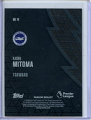 2026-27 Topps Flagship EPL Kaoru Mitoma Black Edge Edition