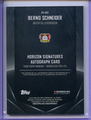2024-25 Topps Midnight Bundesliga Bernd Schneider Horizon Signatures Morning 41/149
