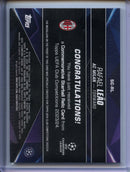 2023-24 Topps UEFA CC Rafael Leao Starball Commemorative Relic