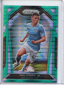 2020-21 Panini Prizm Premier League Phil Foden Breakaway Teal 2/49