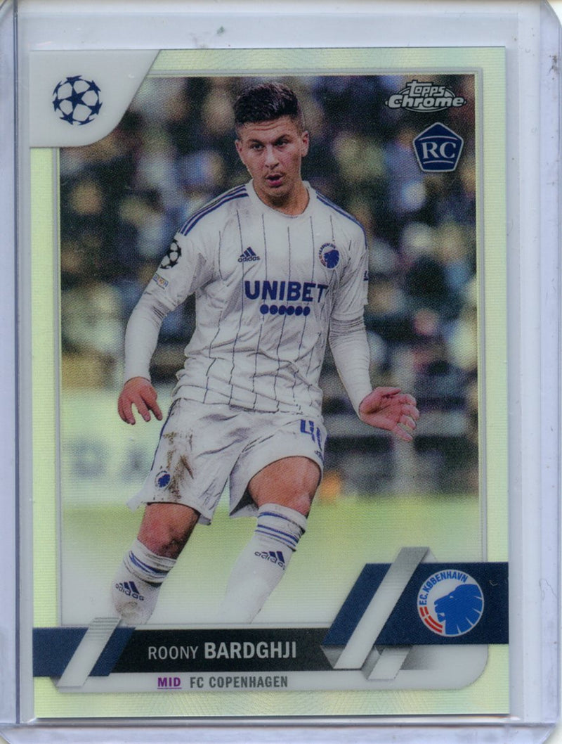 2022-23 Topps Chrome UEFA Roony Bardghji Refractor