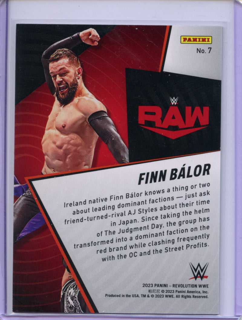 2023 Revolution WWE Finn Balor Shock Wave