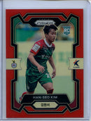 2024 Prizm K-League Soccer Han-Seo Kim Red Prizm 38/99