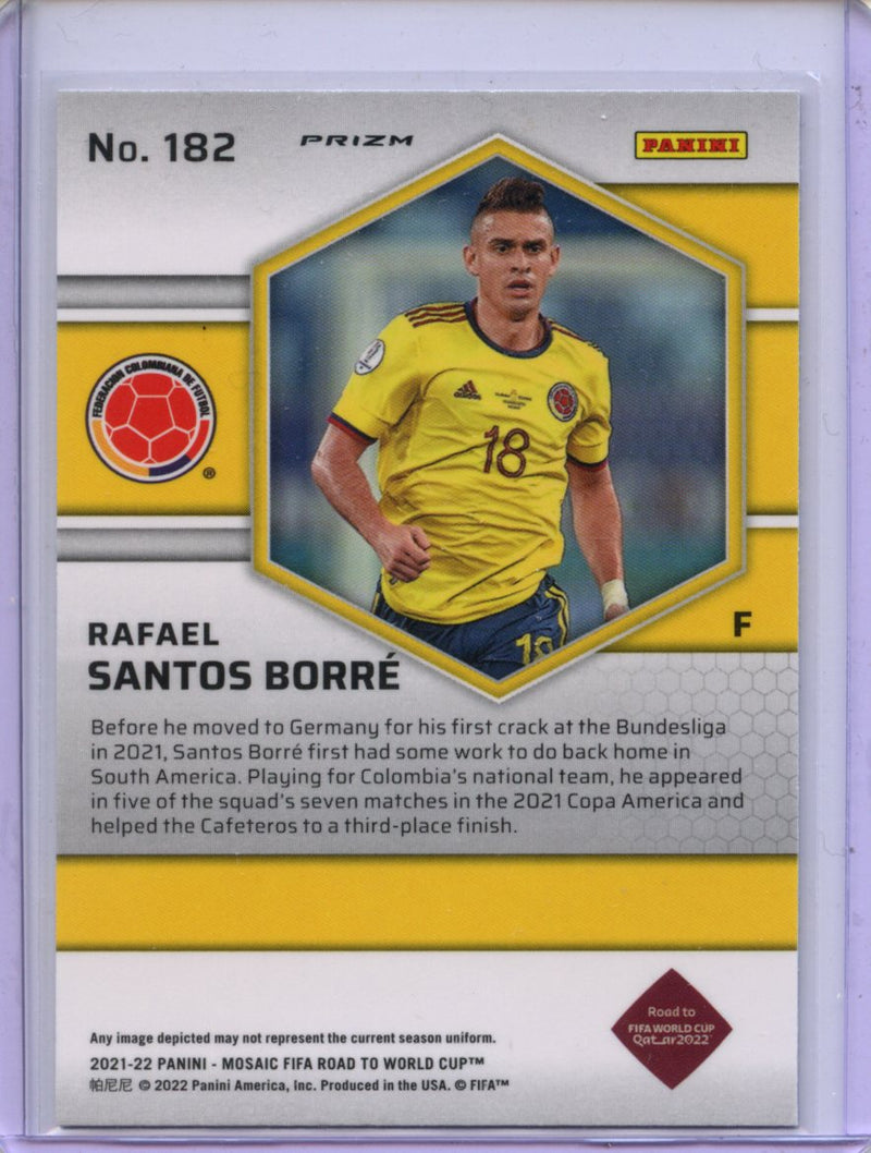 2021-22 Mosaic FIFA Road to World Cup Rafael Santos Borre Mosaic