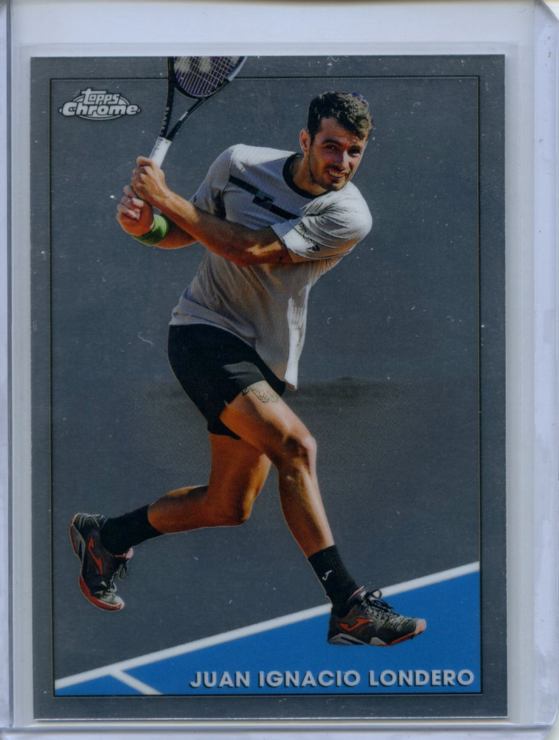 2021 Topps Chrome Tennis Juan Ignacio Londero