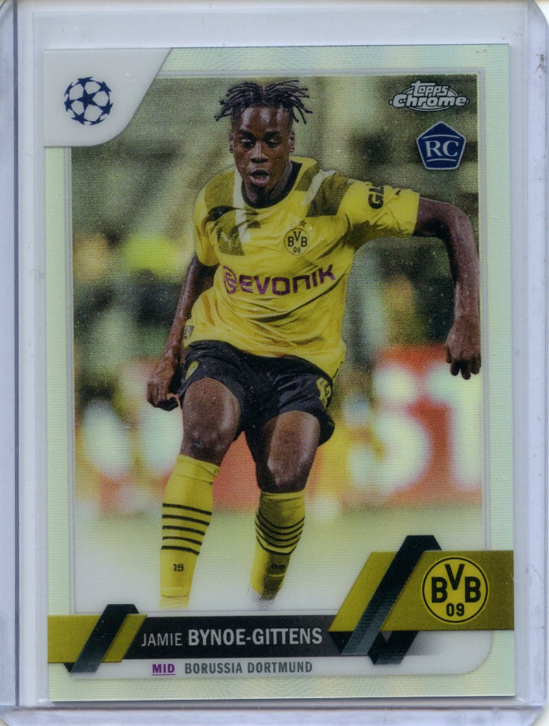 2022-23 Topps Chrome UEFA Jamie Bynoe-Gittens Refractor