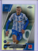 2021-22 Topps Chrome Bundesliga Soccer Marton Dardai Refractor
