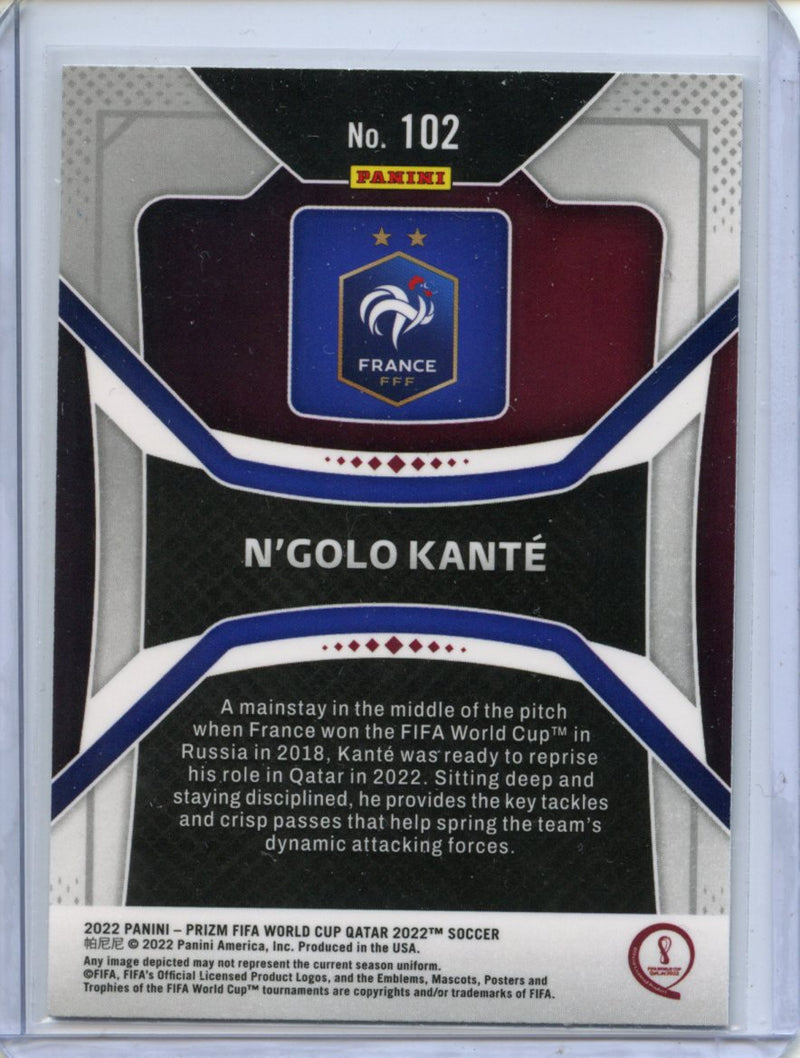 2022 Panini Prizm FIFA World Cup Qatar N'Golo Kante