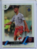 2022-23 Topps Chrome UEFA Ollie Scarles Refractor
