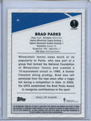 2021 Topps Chrome Tennis Brad Parks