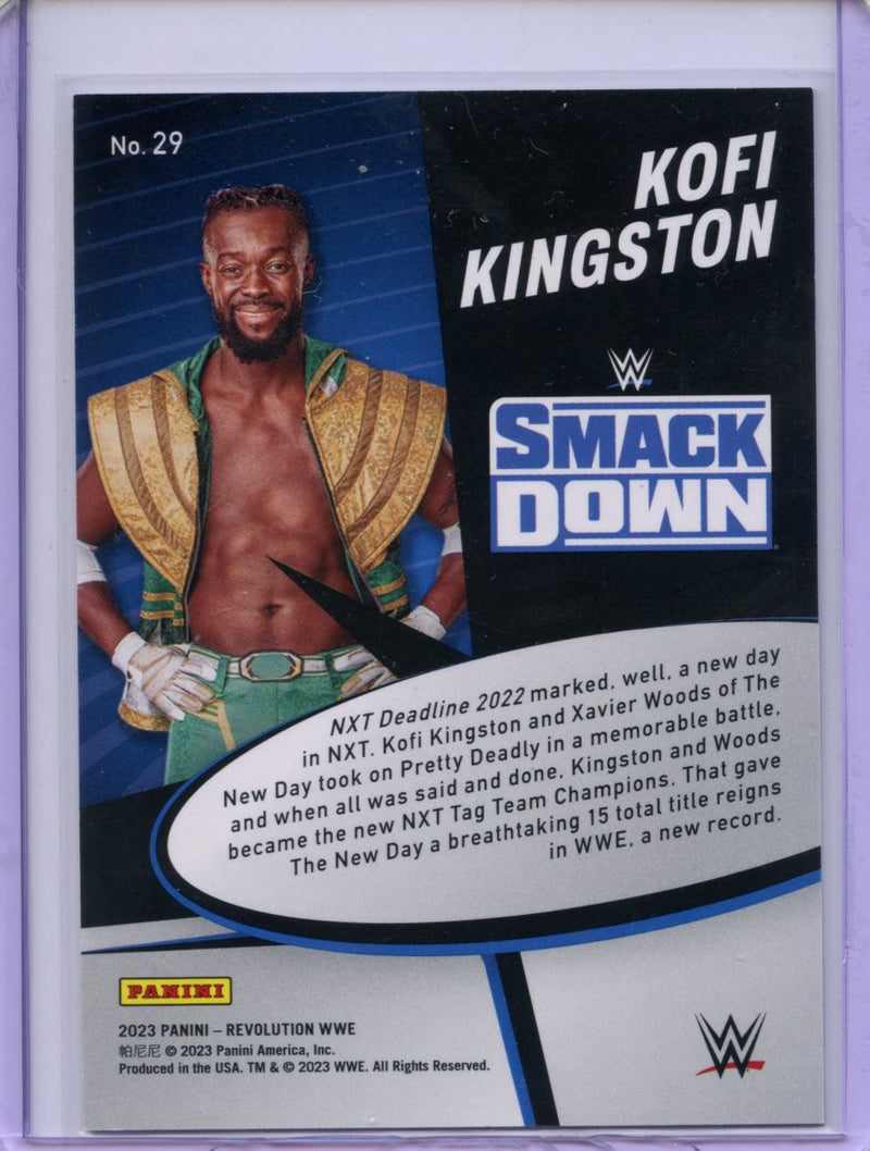2023 Revolution WWE Kofi Kingston Star Gazing