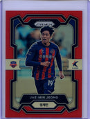 2024 Prizm K-League Soccer Jae-Min Jeong Red Prizm 52/99
