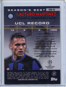 2023-24 Topps Chrome UEFA Lautaro Martinez 1998 Shooting Stars