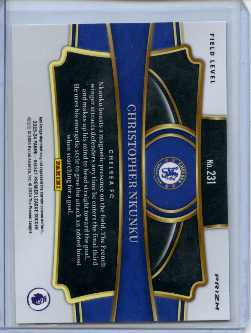 2023-24 Select Premier League Christopher Nkunku Field Level Silver