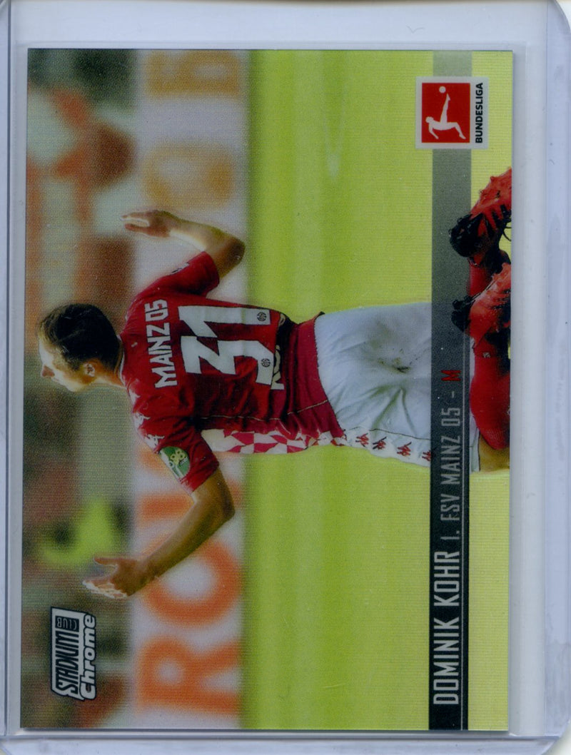 2021-22 Topps Bundesliga Stadium Club Chrome Dominik Kohr Refractor