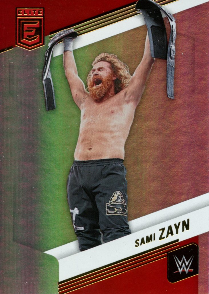 2023 Panini Donruss Elite WWE Sami Zayn