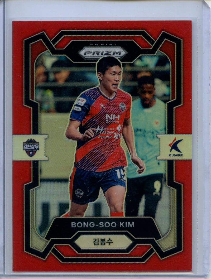 2024 Prizm K-League Soccer Bong-Soo Kim Red Prizm 6/99