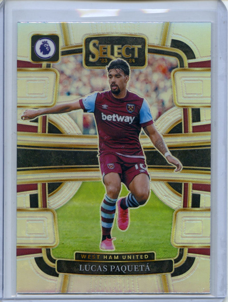 2023-24 Select Premier League Lucas Paqueta Terrace Silver
