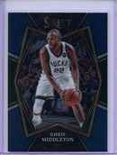 2021-22 Panini Select Khris Middleton Premier Level Blue