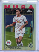 2024-25 Topps Chrome UEFA Club Comps Antonio Nusa Refractor