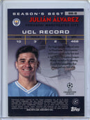 2023-24 Topps Chrome UEFA Julian Alvarez 1998 Shooting Stars